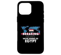 Dernières Nouvelles, Nous Allons en Égypte Voyage en Famille Coque pour iPhone 16 Pro Max