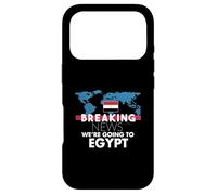 Dernières Nouvelles, Nous Allons en Égypte Voyage en Famille Coque pour iPhone 17 Pro