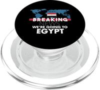 Dernières Nouvelles, Nous Allons en Égypte Voyage en Famille PopSockets PopGrip pour MagSafe