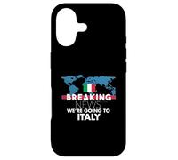 Dernières Nouvelles : Nous Allons en Italie Voyage en Famille Assorti Coque pour iPhone 17