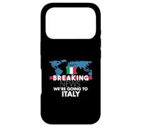 Dernières Nouvelles : Nous Allons en Italie Voyage en Famille Assorti Coque pour iPhone 17 Pro