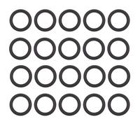 DERNORD Lot de 20 joints sanitaires triple pince EPDM pour virole de type Tri-Clover 3,8 cm