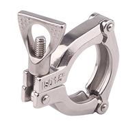 Dernord où trois Segment sanitaire Collier de serrage en acier inoxydable 304 Tri Pince Trèfle Tri clamp: 1-1/2 Inch