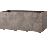 Deroma Bac à Fleurs "Millenium" 59 cm avec Réservoir d'Eau - Sandstone - Sandstone