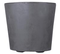 DEROMA-Bac gris anthracite Deroma Millennium - diamètre 59 x H 49 cm