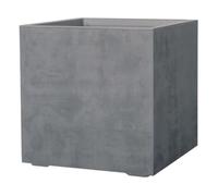 Deroma Fioriera Cubo Millenium Grigio Chiaro 25cm Multicolore