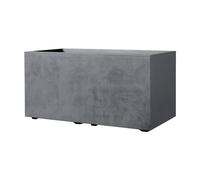 Deroma Jardinière Muret Millennium R - Ashgrey - 78,5x39 X H39,1 Cm - A Réserve D'eau Multicolore