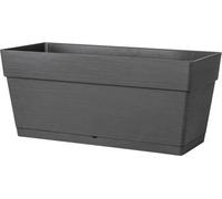 DEROMA Jardiniere Muret Save R - 79x35 x H35 cm - 75L - Gris foncé