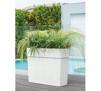 DEROMA Muret haut LIKE R - 78x29,5 cm H65 cm - Blanc