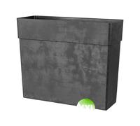 Deroma Muret haut LIKE R 78 x 29,5 cm H 65 cm Anthracite