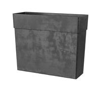 DEROMA Muret haut LIKE R - 78x29,5 cm H65 cm - Anthracite