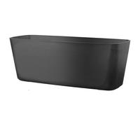 DEROMA Jardinière Origin – 59 x 22,6 cm – 18 L – Anthracite