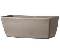 Deroma Pot de Fleur Garda en Terre Cuite Graphite 32CM