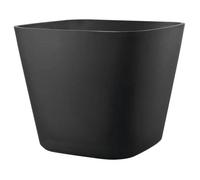 DEROMA Pot de fleurs carré Origin - 28 x 23,5 cm - 12 L - Anthracite