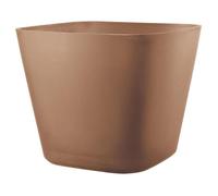 DEROMA Pot de fleurs carré Origin - 28 x 23,5 cm- 12 L - Terre cuite