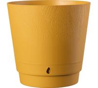 Deroma Pot de Fleurs Dune - Jaune Doré - 18 cm