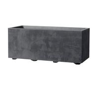 Deroma Pot de Fleurs Millennium Couleur Anthracite-Pot de Fleurs Dimensions 59 x 25 x 25 cm