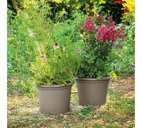 DEROMA Pot de fleurs rond Tag R Chameau - 60 cm