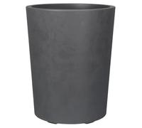 Deroma Pot De Fleurs Vase Millennium R - 43,5 X H53,3 Cm - Anthracite - A Réserve D'eau Multicolore