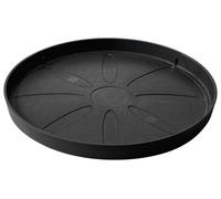 DEROMA-Soucoupe pour pot de fleurs Origin coloris gris Deroma - diamètre 32 cm x 2,9 cm