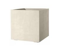 Deroma Vase Millennium Cube 49 CM Perle