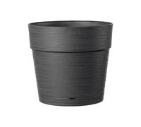 DEROMA Pot de fleurs Vaso Save R - 48 x h43,1 cm - 58L - Gris foncé