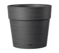 Deroma - Pot de fleurs Vaso Save R - Réserve d'eau, 48 x 43,1 cm, 58 L - Gris foncé
