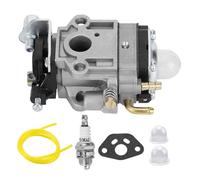Deror kit de carburateur,10mm Carburateur Carb Kits De Remplacement,carburateur debroussailleuse,pour Weedeater 1E34F 1E36F TU26 TL26 Débroussailleuse 26cc 33cc
