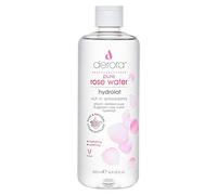 Derora Eau de rose pure - Spray hydrolat 100% pur et naturel | Soin de la peau pour apaiser et hydrater la peau, le visage et les cheveux | Végétalien et sans cruauté envers les animaux (500ml)