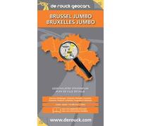 Derouck Carte Routière Bruxelles, Échelle 1/15.500