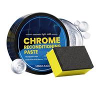 Dérouillant Chrome Pâte De Rénovation Automobile 100 g Avec Éponge