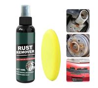 Dérouillant Métal,Décapant Rouille 100ml Nettoyant Taches Fer | Puissant Nettoyant pour Boulons Charnières Automobile Peinture Extérieure Garage Roues Marine Chaînes Robinet Vélo Porte Grilles