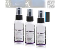 Dérouillant puissant pour peinture et jantes de voiture, nettoyant multi-usages pour éliminer les taches de rouille et les rayures (3PCS)