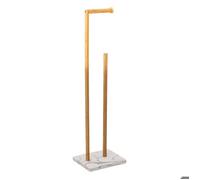 5five Dérouleur papier WC Réserve Léa 78 cm Effet marbre Blanc