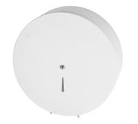 Dérouleur de papier WC en époxy blanc mat rond 220 mm AKW 23614WH