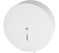 Dérouleur de papier WC en époxy blanc mat rond 220mm - AKW - 23614WH Blanc G