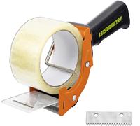 Dérouleur De Ruban En Kit Pour Colis Haute Qualité Avec Adhésif Emballage Transparent Rouleaux,Derouleur Pour Demenagement,Carton,Colis,Enveloppes,Devidoir Rouleau Adhesif Large Bande