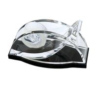 Dérouleur de table WEDO "acryl exclusif" transparent/noir