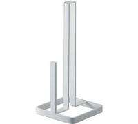 YAMAZAKI – Porte-essuie-tout Tower 6781 en acier blanc – 11 x 11 x 26,5 cm