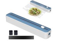Derouleur Film Alimentaire Magnétique, Distributeur Papier Aluminium avec Coupeur De Films, Distributeur De Bouclage Rechargeable, 2 en 1 Magnetic Clingfilm avec Film Cling, Rangement Pratique