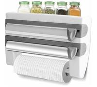 Dérouleur Mural Film Alimentaire pour Papier Essuie Dérouleur Mural Parat Plus ComfortLine Dérouleur Cuisine Derouleur Film Aliment
