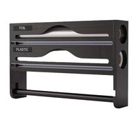 Derouleur Papier Alimentaire Sopalain, Papier, Distributeur de Film alu Alimentaire avec Coupeur et Porte Sopalin Cuisine, Support de Rangement pour Mural/Tiroir de Cuisine