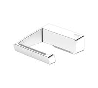 Dérouleur Papier Toilette à Coller ou à percer KEUCO, Made in Germany, en métal, Chrome Poli, Rigide, Forme Ouverte, Colle fourni, pour Salle de Bains ou WC, Fixation Murale, Rose