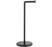 Dérouleur Papier WC Avec Réserve "Filano" 55cm Noir