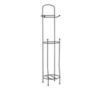 Dérouleur Papier WC avec Réserve Filano 65cm Noir