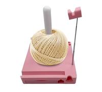 Dérouleur Pelote De Laine Multifonctionnel,Dévidoir Laine Avec Tiroir De Rangement & Support Telephone,Porte-Laine Pour Le Crochet,Organisateur Portable Pour Le Tricot,Accessoire Crochet,Cadeau Tricot