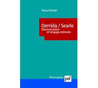 Derrida/Searle. Déconstruction et langage ordinaire