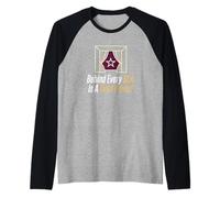 Derrière Chaque étoile est Une mère de théâtre fatiguée Manche Raglan