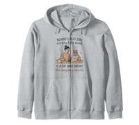 Derrière Chaque Fille WFH est Un Chat connaissant Les Secrets Sweat à Capuche