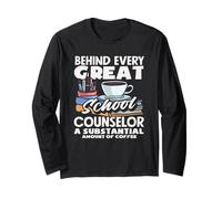 Derrière Chaque Grand café de conseiller Scolaire Manche Longue